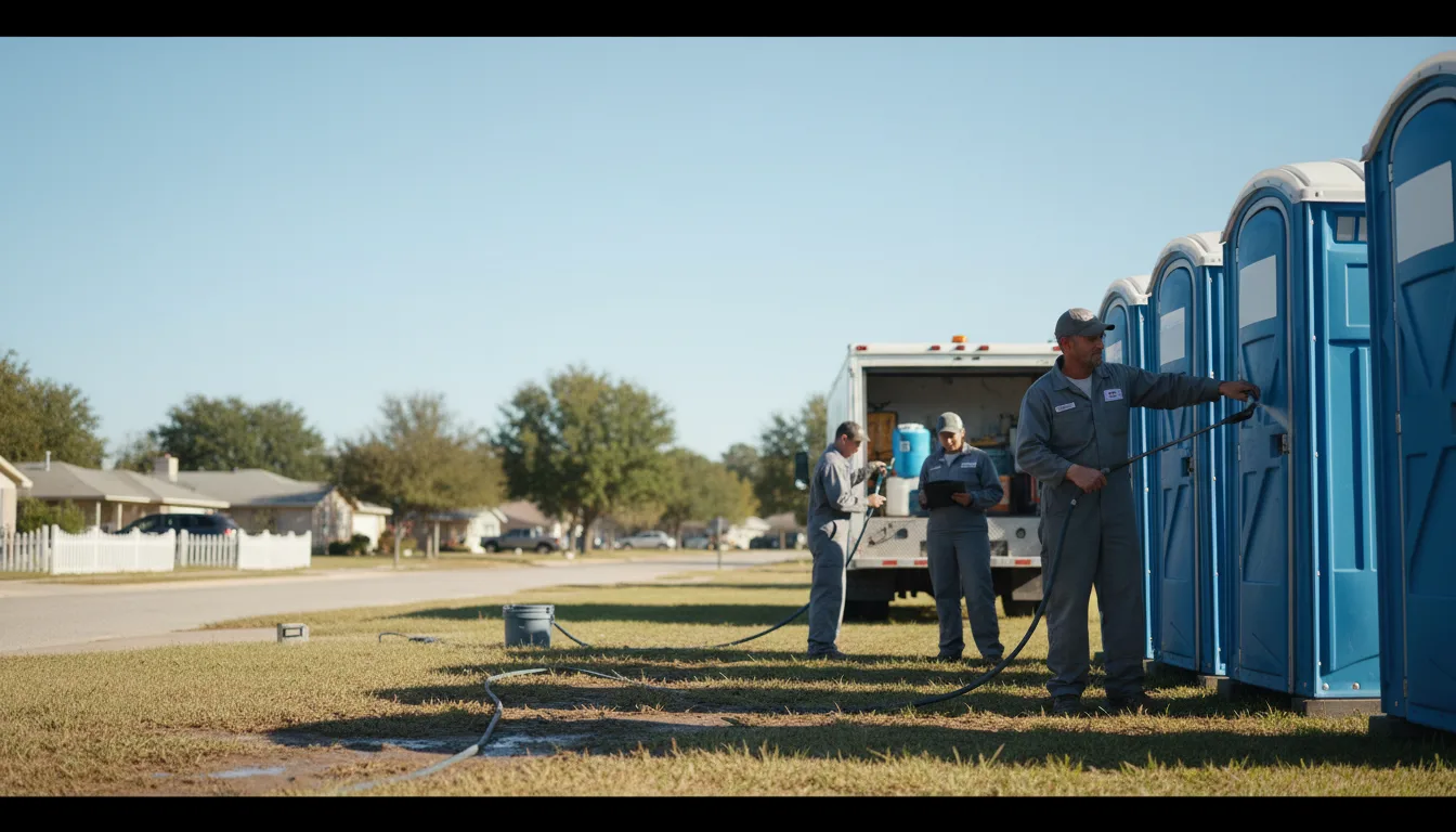 Long-Term Portable Toilet Rental in Williamsfield, OH near me